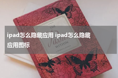 ipad怎么隐藏应用 ipad怎么隐藏应用图标