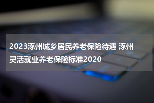 2023涿州城乡居民养老保险待遇 涿州灵活就业养老保险标准2020