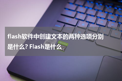 flash软件中创建文本的两种选项分别是什么? Flash是什么