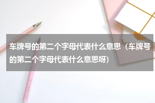 车牌号的第二个字母代表什么意思（车牌号的第二个字母代表什么意思呀）