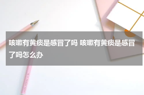 咳嗽有黄痰是感冒了吗 咳嗽有黄痰是感冒了吗怎么办