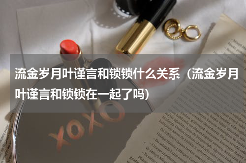 流金岁月叶谨言和锁锁什么关系（流金岁月叶谨言和锁锁在一起了吗）