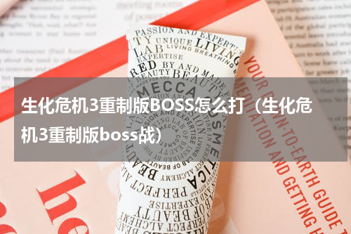 生化危机3重制版BOSS怎么打（生化危机3重制版boss战）