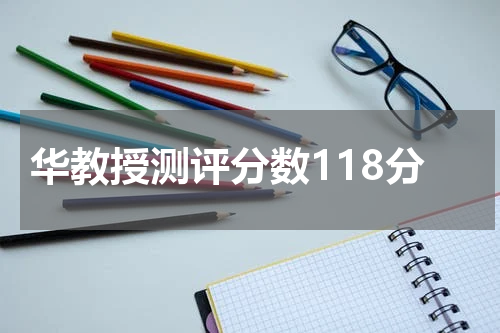 华教授测评分数118分