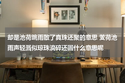 却是池荷跳雨散了真珠还聚的意思 芰荷池雨声轻溅似琼珠滴碎还圆什么意思呢