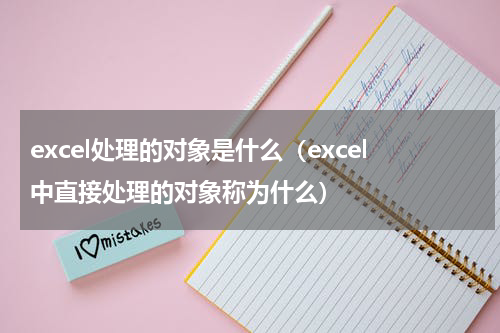 excel处理的对象是什么（excel中直接处理的对象称为什么）