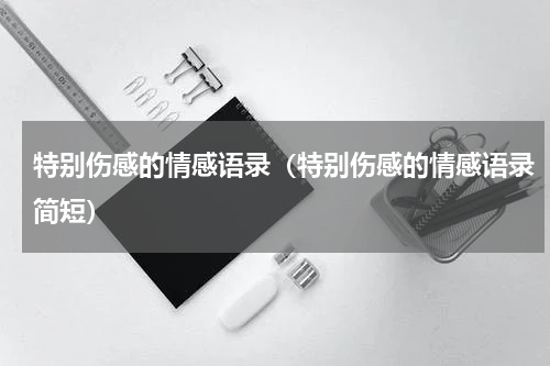 特别伤感的情感语录（特别伤感的情感语录简短）