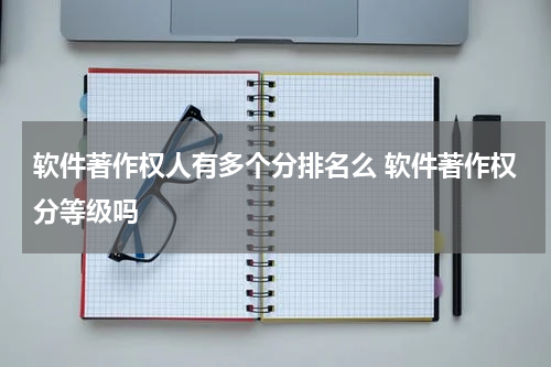 软件著作权人有多个分排名么 软件著作权分等级吗