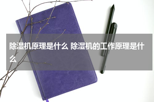 除湿机原理是什么 除湿机的工作原理是什么