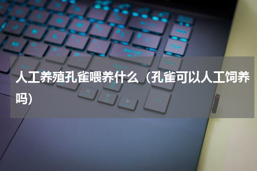 人工养殖孔雀喂养什么（孔雀可以人工饲养吗）