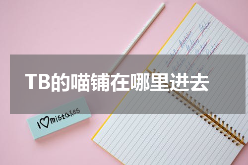 TB的喵铺在哪里进去