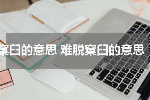 窠臼的意思 难脱窠臼的意思