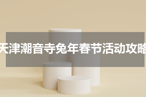 天津潮音寺兔年春节活动攻略