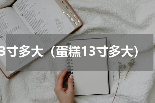 13寸多大（蛋糕13寸多大）