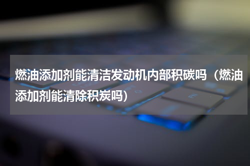 燃油添加剂能清洁发动机内部积碳吗（燃油添加剂能清除积炭吗）
