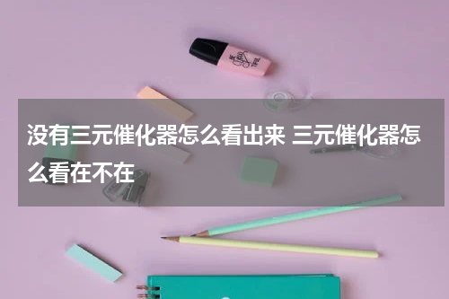 没有三元催化器怎么看出来 三元催化器怎么看在不在