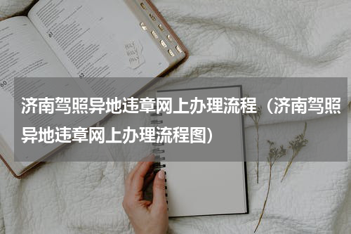 济南驾照异地违章网上办理流程（济南驾照异地违章网上办理流程图）