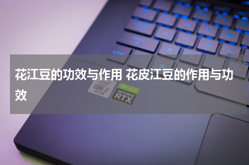 花江豆的功效与作用 花皮江豆的作用与功效