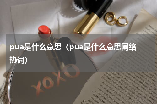 pua是什么意思（pua是什么意思网络热词）