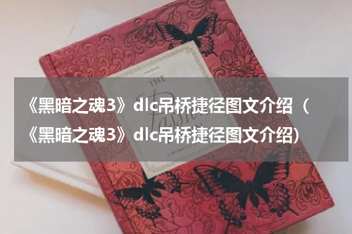《黑暗之魂3》dlc吊桥捷径图文介绍（《黑暗之魂3》dlc吊桥捷径图文介绍）