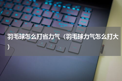 羽毛球怎么打省力气（羽毛球力气怎么打大）