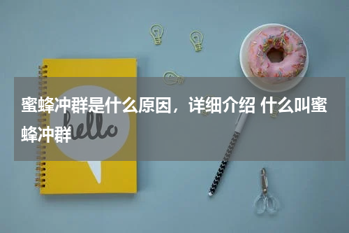 蜜蜂冲群是什么原因，详细介绍 什么叫蜜蜂冲群