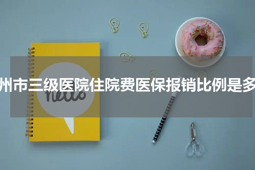 温州市三级医院住院费医保报销比例是多少