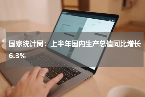 国家统计局：上半年国内生产总值同比增长6.3%