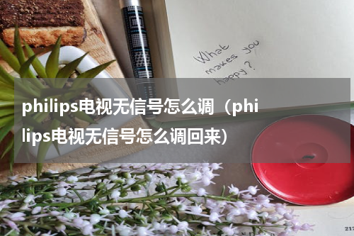 philips电视无信号怎么调（philips电视无信号怎么调回来）