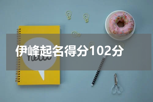 伊峰起名得分102分