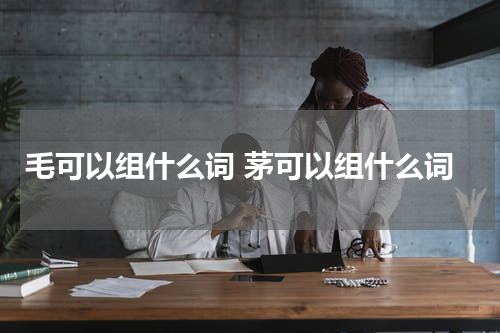 毛可以组什么词 茅可以组什么词