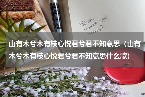 山有木兮木有枝心悦君兮君不知意思（山有木兮木有枝心悦君兮君不知意思什么歌）