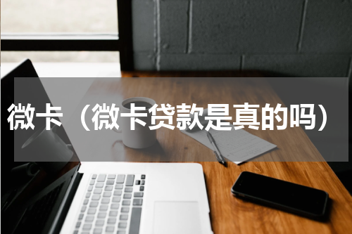 微卡（微卡贷款是真的吗）