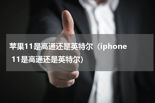 苹果11是高通还是英特尔（iphone 11是高通还是英特尔）