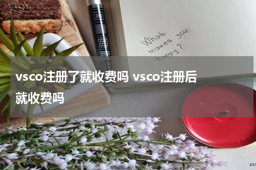 vsco注册了就收费吗 vsco注册后就收费吗