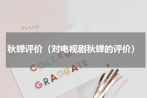 秋蝉评价（对电视剧秋蝉的评价）