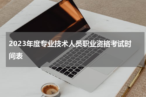 2023年度专业技术人员职业资格考试时间表