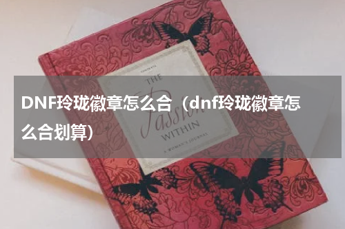 DNF玲珑徽章怎么合（dnf玲珑徽章怎么合划算）