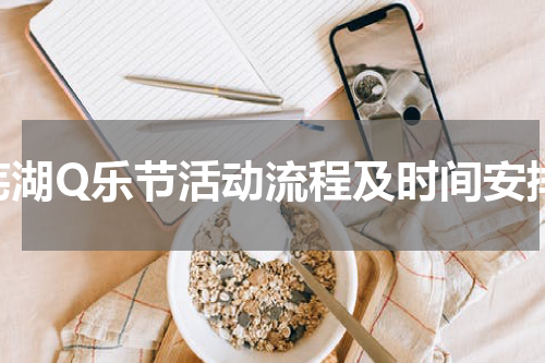 芜湖Q乐节活动流程及时间安排